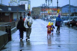 a rainy day in Britain